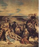 Eugene Delacroix The Massacre of Chios (mk09) oil painting reproduction